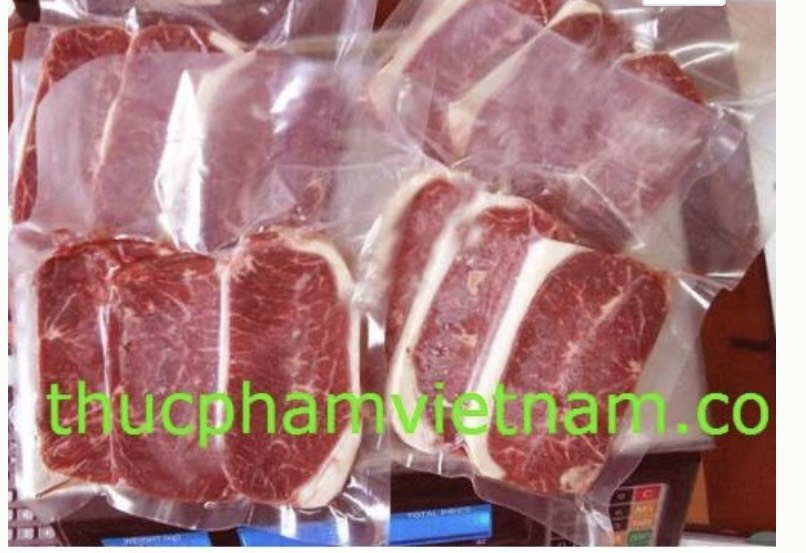 Lõi vai bò Mỹ bảo quản tiêu chuẩn -18 độ C